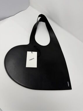 Coperni Black Heart-Shaped Tote